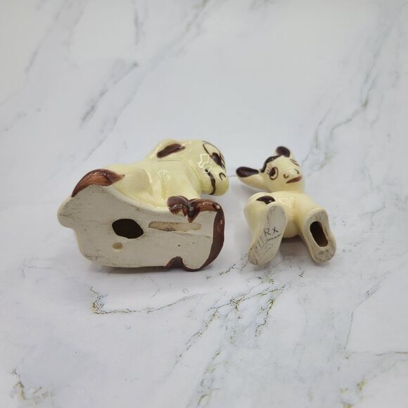 Rio Hondo Pottery Angry Standing Donkey Mule Figurine Anthropomorphic Lot Of 2 - Picture 5 of 16